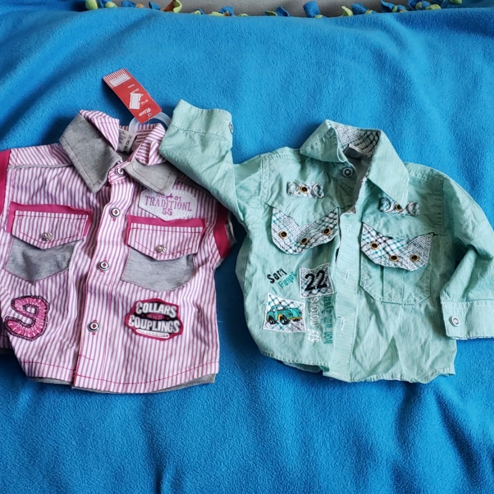 Baby boy shirts ( 1 pair)